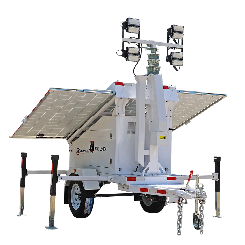 手动太阳能灯塔